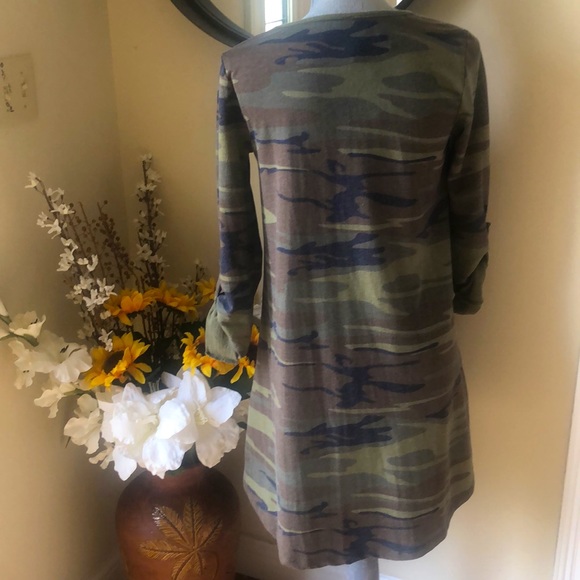 NWT Altar’d State Green Camo Dress.  Size Small - Picture 3 of 3